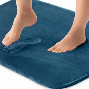 3. Gorilla Grip Memory Foam Bath Rug Mat