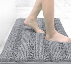 6. Gorilla Grip Thick Pile Bath Rug Mat